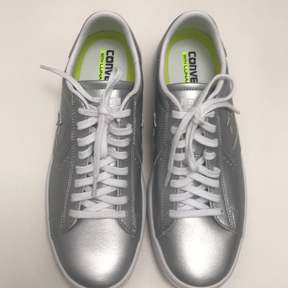 converse synthetic leather